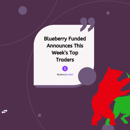 Blueberry Funded Announces This Week’s Top Traders