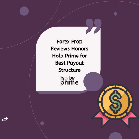 Forex Prop Reviews Honors Hola Prime for Best Payout Structure