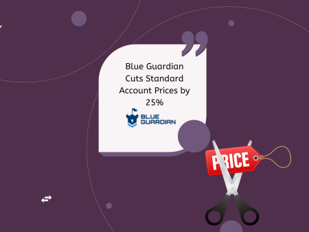 Blue Guardian Cuts Standard Account Prices by 25%